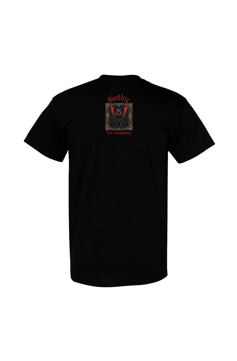 The Hermit Black Cotton Tee